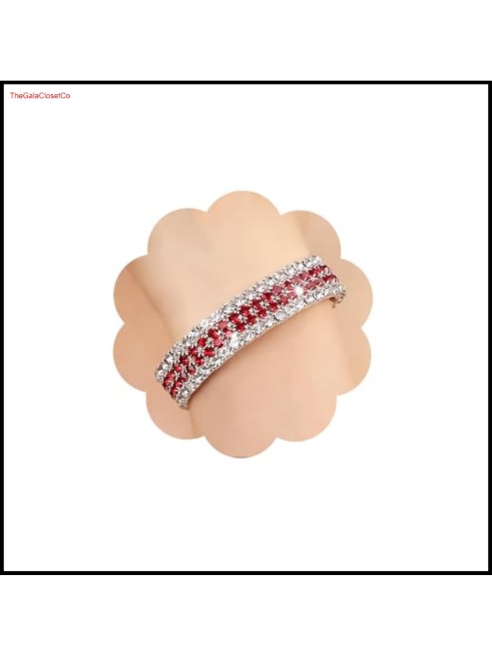 Rhinestone Stretch Bracelet Stackable Crystal Tennis Wristband Wedding Party